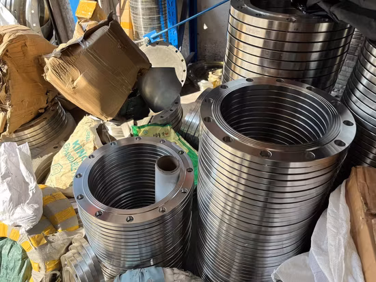 Edelstahl S304/S316/S321/S904L/S347h B16.5 Flansch (WN/SO/LJ/TH/PL/BL) & B16.9 Rohrverschraubung (Winkel/T-Stück/Reduzierstück/Kappe/Kreuz/Bogen)